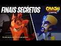 TODOS OS FINAIS SECRETOS - Crash Bandicoot 4: It's About Time