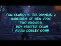 Tom Clancy's The Division 2 Warlords of New York Two Bridges 2 Comms