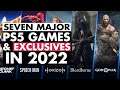 7 Major PlayStation Games and Exclusives in 2022