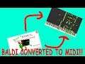 Baldi's Basics BUT it's Converted to MIDI!