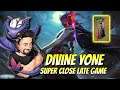 Divine Yone - Super Close Late Game | TFT Fates | Teamfight Tactics