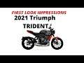 First look at the Triumph Trident (non-ride; ride review coming soon)