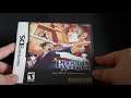 Phoenix Wright Ace Attorney DS Re-Unboxing