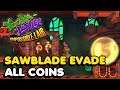 Sawblade Evade All Coins Locations | Yooka-Laylee And The Impossible Lair - Chapter 6