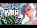 THIS CHALLENGER ZYRA MAIN IS AMAZING! | CHALLENGER ZYRA SUPPORT GAMEPLAY | Patch 11.17 S11