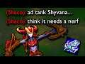 RANK 1 JUNGLER TRIES This on-hit AD Shyvana Build