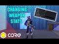 CHANGING WEAPON STATS WITH CORE GAME! Damage/Range/Speed RPG SERIES Ep 5 (Ranged)
