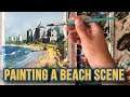 How to Paint a Beach Scene in Watercolor