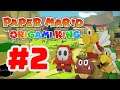 Paper Mario: The Origami King - Gameplay Walkthrough Part 2 - Evil Origami