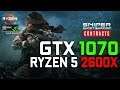 Sniper Ghost Warrior Contracts | GTX 1070 | Ryzen 5 2600X | Benchmark