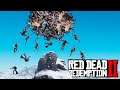 TELEPORTING 100 NPCs to the HIGHEST MOUNTAIN in Red Dead Redemption 2!