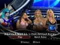 WWE Smackdown! vs Raw 2006 (PLAYSTATION 2) 4 Women Battle Royal