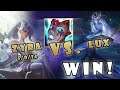 Zyra support! Playing against 900k Lux [ GOLD II ] - League of Legends