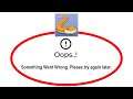 Fix Snake Rivals Apps Oops Something Went Wrong Error Please Try Again Later Problem Solved