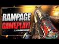 GAMEPLAY COM A NOVA LMG "RAMPAGE!" - ABSURDAMENTE FORTE! (Apex Legends SEASON 10)