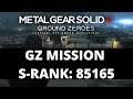 Ground Zeroes Mission 85165 S-Rank: Metal Gear Solid V
