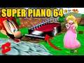 Jugando como el PIANO en Super Mario 64 de N64 (TIKTOK) #shorts