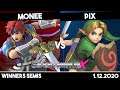 Monee (Roy) vs Pix (Young Link) | Winners Semis | Synthwave X #16