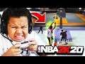MY LITTLE BROTHER'S FIRST TIME PLAYING NBA 2K20!! *HILARIOUS* FT. P2ISTHENAME (IM BACK TO 2K?)