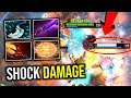 SHOCK DAMAGE..!! Epic Midlane Earth Shaker Dagon LVL 5 Surprise Attack 7.24 | Dota 2