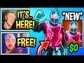 Streamers React To New FREE *EXCLUSIVE* "NEON" SKIN! (Fortnite Moments)