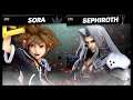 Super Smash Bros Ultimate Amiibo Fights – Sora & Co #105 Sora vs Sephiroth