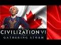 THE MAPLE LEAFS ARE BORN - Civilization 6 - Gathering Storm - Canada ep. 18