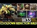 W33 [Tiny] Crazy Cooldown Reduction Build Nonstop Spam Skills Dota 2