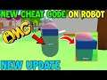 (100%REAL) NEW CHEAT CODE ON ROBOT IN NEW UPDATE || DUDE THEFT WARS || HARSH IN GAME