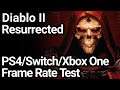 Diablo 2 Resurrected PS4/Pro, Switch and Xbox One X/S Frame Rate Test