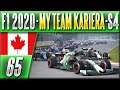 F1 2020 My Team | #65 | Probouzí se Mercedes? Bitva v Kanadě | CZ Let's Play (S4 - KAN)