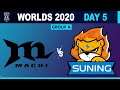 Machi vs Suning - Worlds 2020 Group Stage - MCX vs SNG