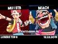 MU | STB (Pokémon Trainer) vs Beach (Wario) | Losers Top 8 | Synthwave X #14
