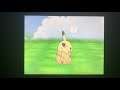 Pokemon Omega Ruby: Pokémon Amie - Pikachu (Female)