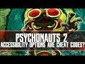Psychonauts 2 Accessibility Options Are Cheat Codes?