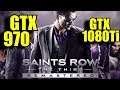 Saints Row The Third Remasered GTX 1080Ti & GTX 970 Ryzen 5 3600 | FRAME-RATE TEST