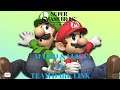 SSBU - Mario & Luigi vs Team Dark Link