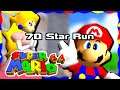 [Super Mario 64] Full 70 Star Playthrough! I Love This Game. T_T