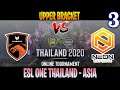 TNC vs Neon Esports Game 3 | Bo3 | UpperBracket ESL ONE THAILAND ASIA 2020 | DOTA 2 LIVE