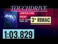 [Touch drive] Asphalt 9 | Elite :Class S | 1:03.829 | Tunnel Jam | RIMAC C_TWO  3*  (4231)