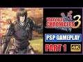 Valkyria Chronicles 3: Unrecorded Chronicles - PSP Gameplay - English Patched - Story Mode - Part 1