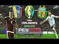 Venezuela Vs Argentina Copa America Quarter Final || PES 2018 PS3 Gameplay Full HD 60 FPS