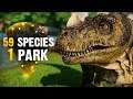 59 SPECIES, 1 PARK! | Part 6 (Jurassic World: Evolution All-Species Park)
