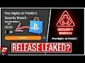 FNAF Security Breach Release Date & Price LEAKED?! (FNAF: Security Breach Release Date PS5/PS4 Leak)
