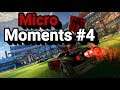 MICRO MOMENTS #4: ROCKET LEAGUE. (Amazing goals, saves, aerials, fails and more)
