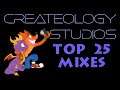 My Top 25 Mixes by Createology Studios