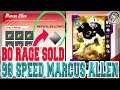 ULTIMATE LEGEND MARCUS ALLEN CREATION! BO JACKSON RAGE SOLD! IDC ANYMORE! [Madden 20 Ultimate Team]
