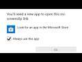Fix You'll Need a New App to Open This MS Screenclip Link Pop Up on Windows 10 With Snip & Sketch