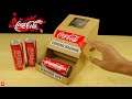 How to Make Coca cola Vending Machine from Cardboard at Home