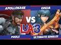 LEVELUP Arena 3 - ApolloKage (Snake) Vs. Onua (Byleth) SSBU Ultimate Tournament